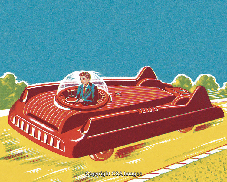 Futuristic Space Vehicle