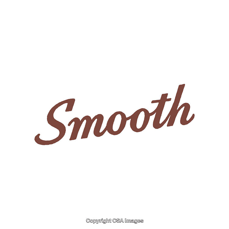 Stylized Word Art Featuring the Text 'Smooth' in a Simple Design