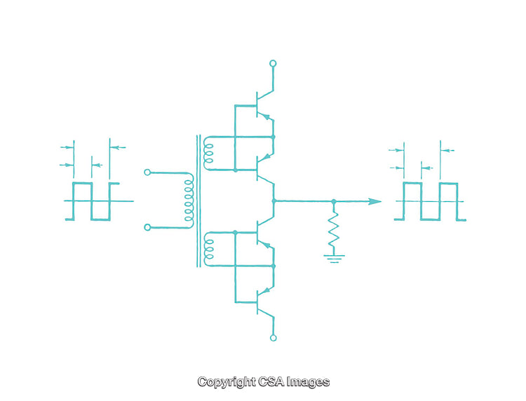 Detailed Diagram Illustrating Signal Processing and Circuit Functionality