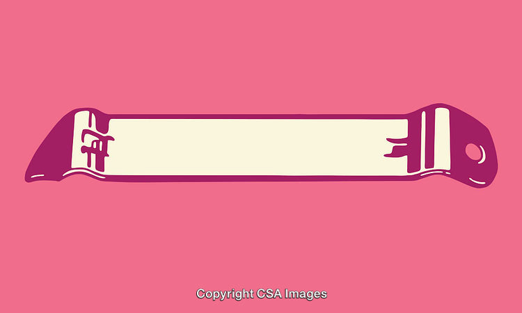 Colorful Minimalistic Illustration of a Tube with Dripping Paint Design