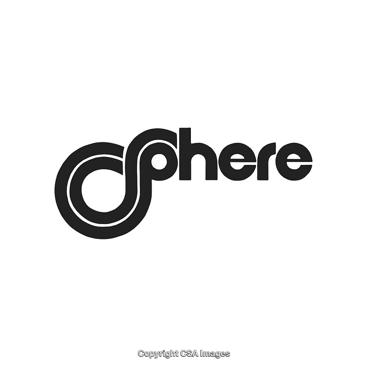 Modern Minimalist Logo Featuring a Circular Design Element and Bold Typography