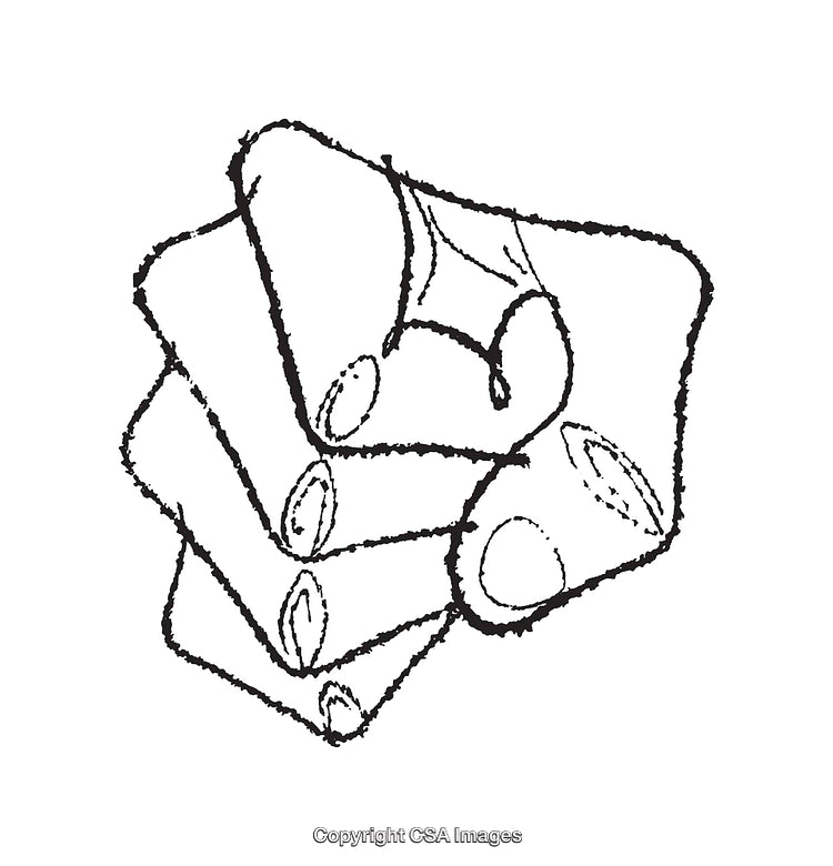 Black and White Line Art Illustration of a Unique Hand Gesture