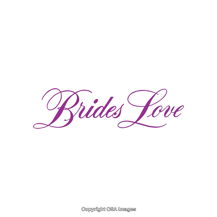 Elegant Purple Script Text on White for Wedding Themed Designs