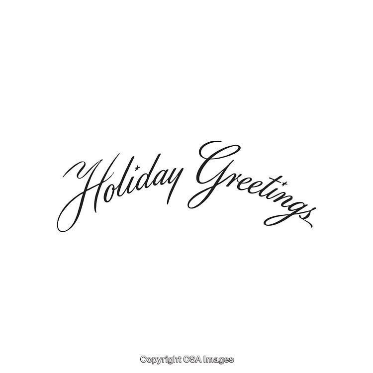 Elegant Holiday Greetings Script Text for Seasonal Celebrations