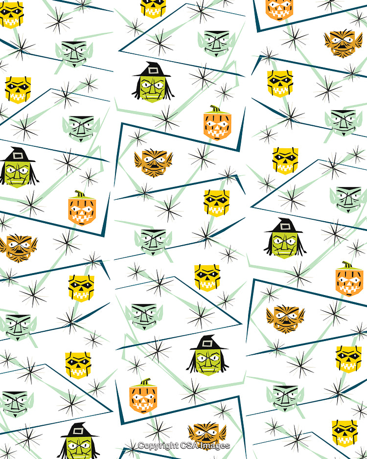 Halloween pattern