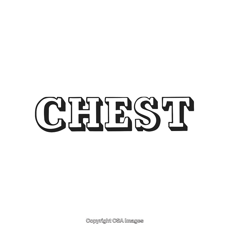 Stylized Text Display With Bold Letters and Minimalist Design on White Background