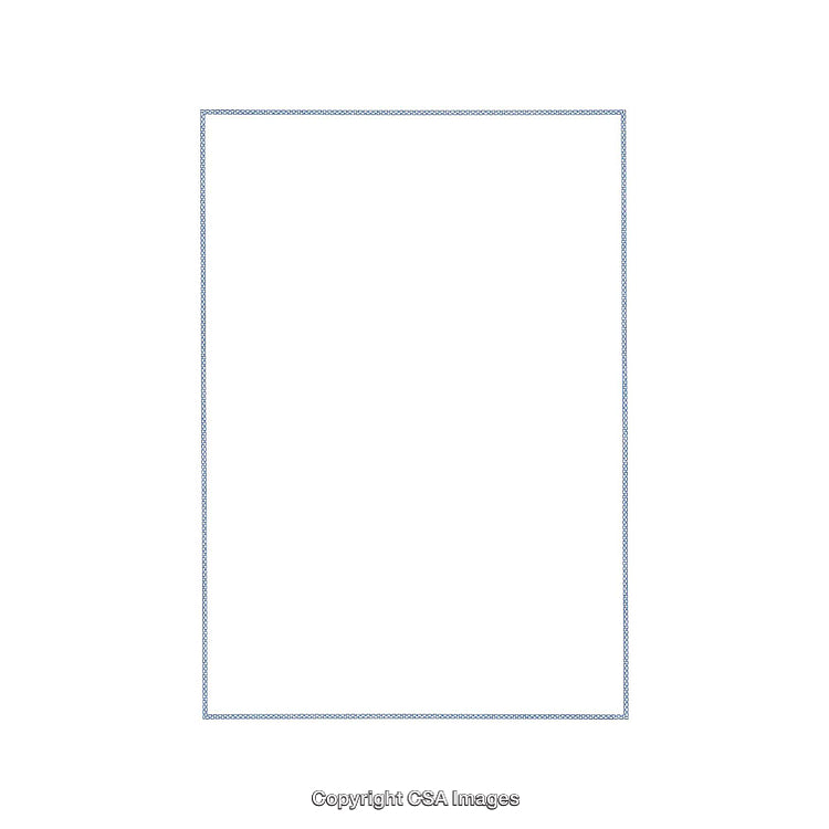 Simple Light Border Design on White Background for Various Uses