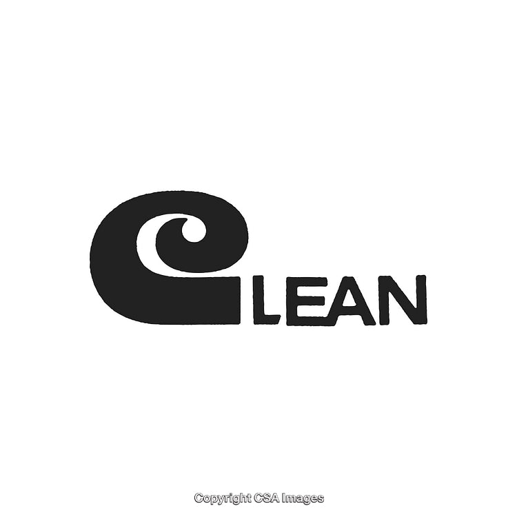 Minimalist Black And White Design With Clean Lettering On White Background