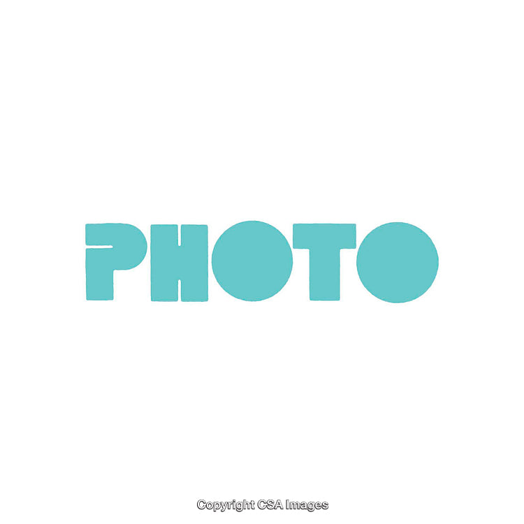Stylized Blue Text Illustration with Bold Geometric Fonts on White