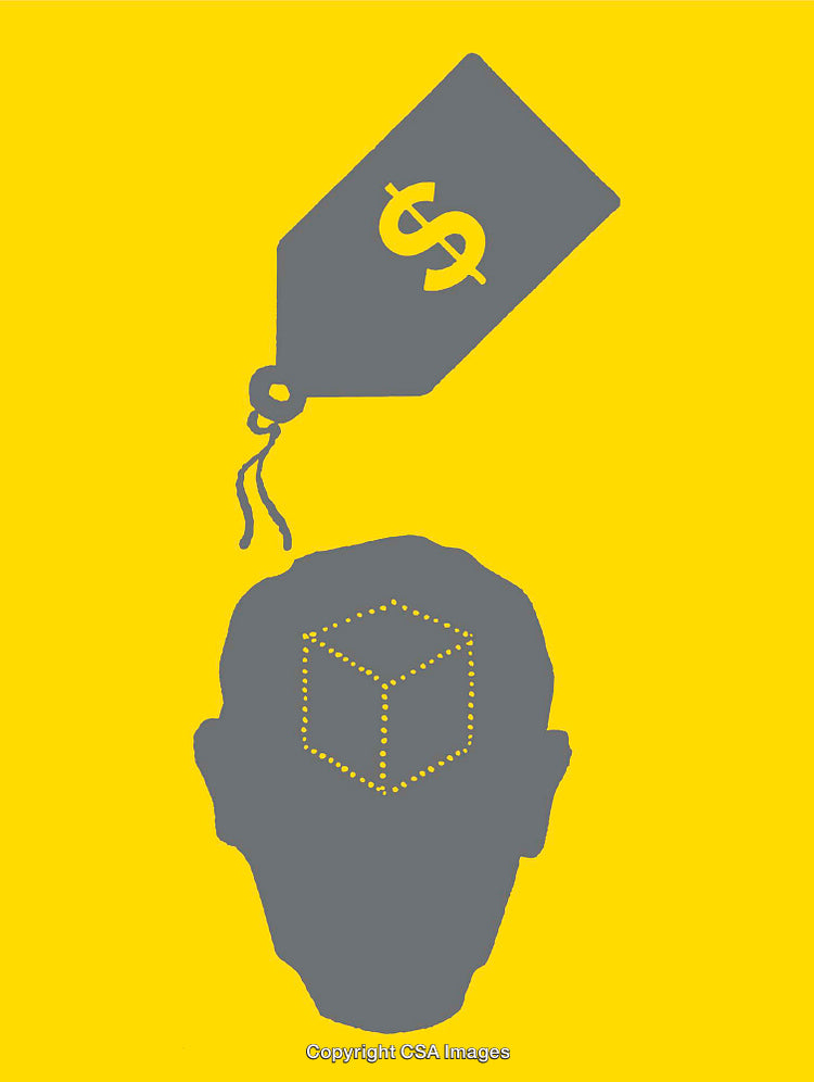Abstract Representation of Monetary Value in Thought Process