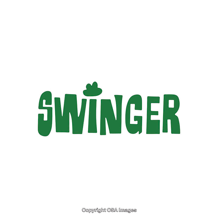 Playful Green Typography with Fun and Creative Letter Design