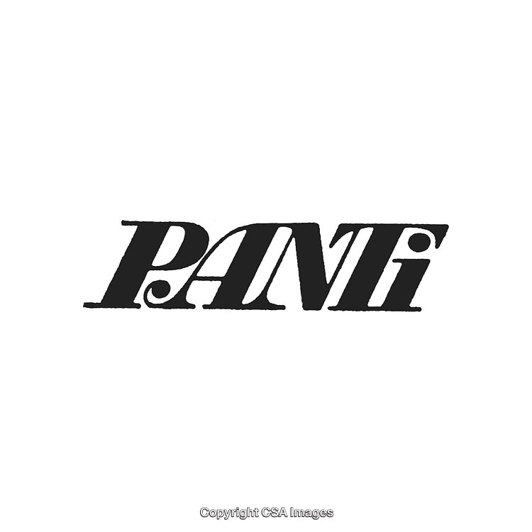 Stylized Bold Logo Over White Background With Simple Artistic Flair