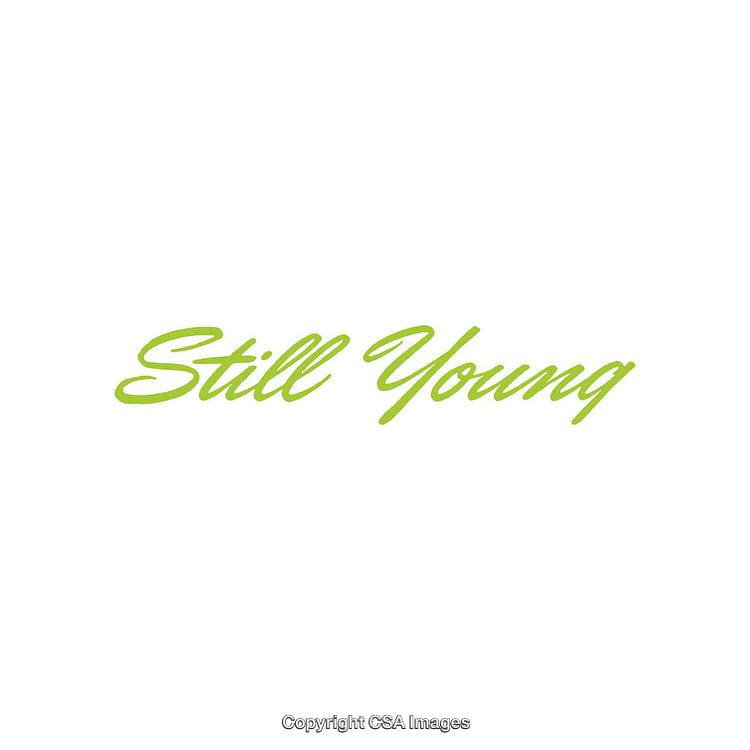 Elegant Typography Display Featuring Green Script Text on White Background