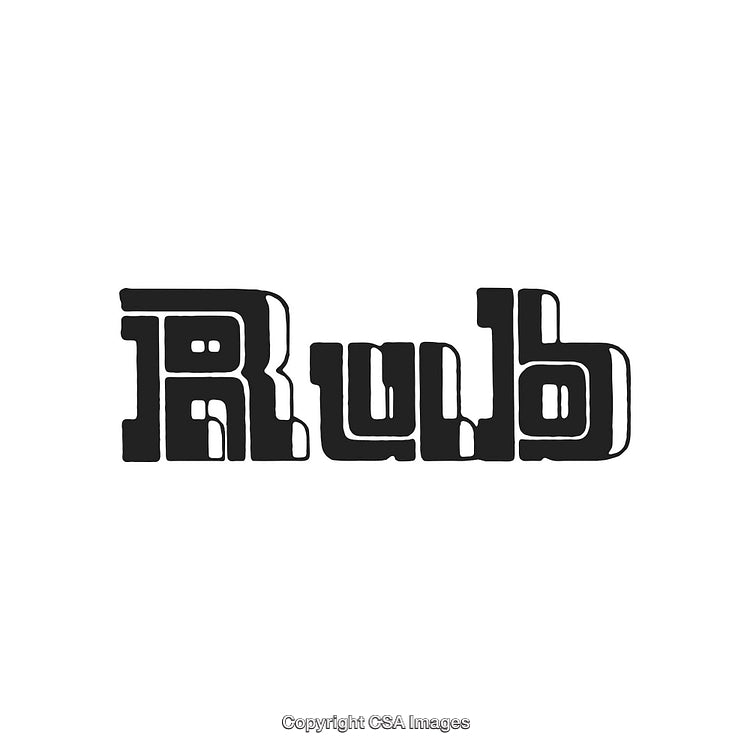 Vintage Style Logo Design With Thick Black Font