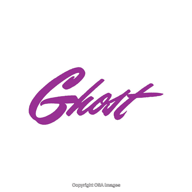 Vibrant Purple Artistic Handwritten Script Font on White Background