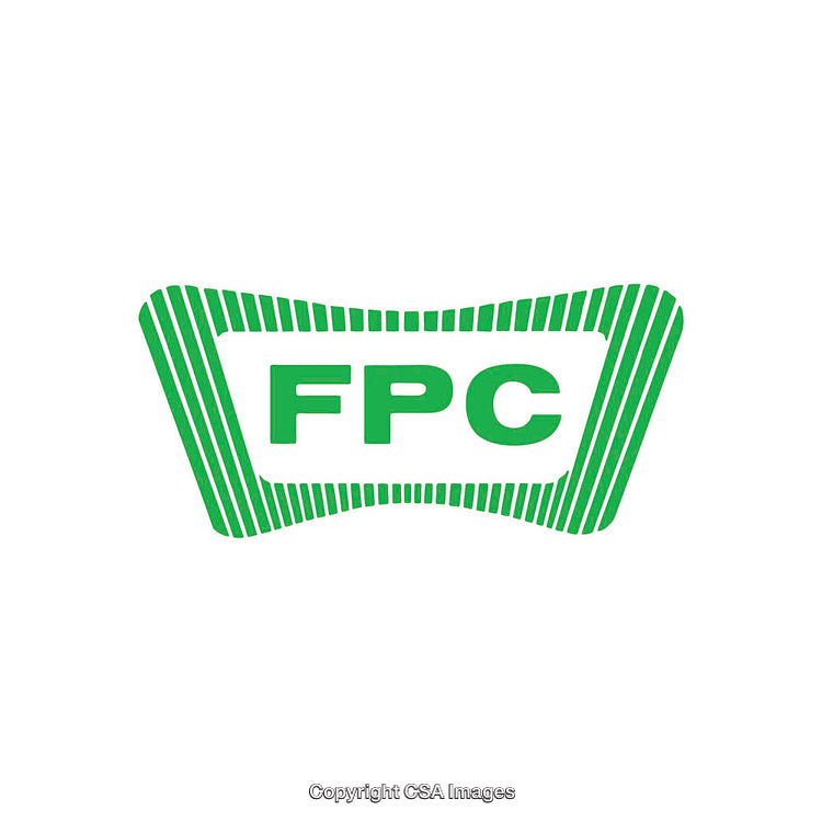 Green FPC Logo with Modern Design on White Background