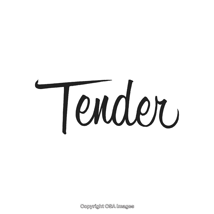 Stylish Handwritten Tender Illustration Highlighting Comfort and Serenity