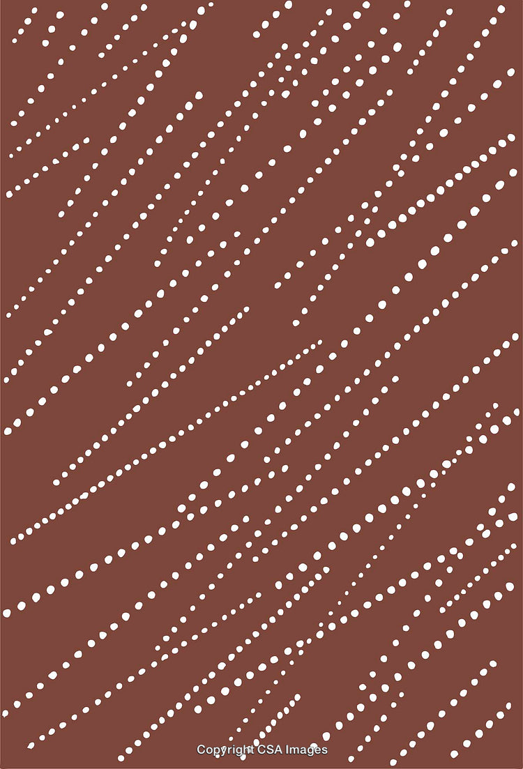 Abstract Pattern with Diagonal Dotted Lines on a Brown Background