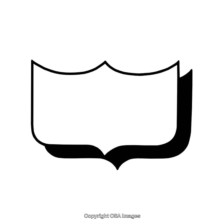 Minimalist Black and White Decorative Border Design Vector Illustration