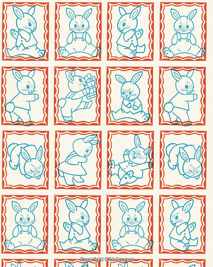 Bunny Stamps