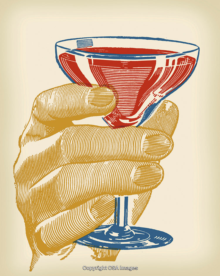 Hand Holding a Cocktail