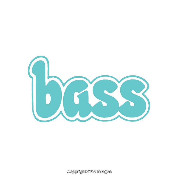 Minimalistic Aqua Text Illustration on Clean White Background