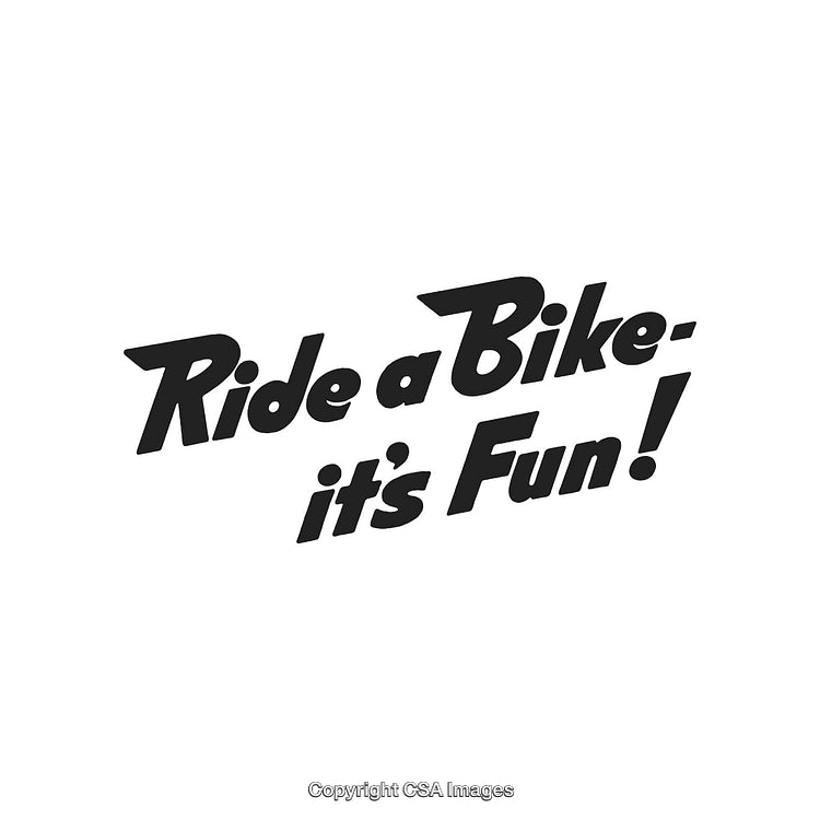 Encouraging Text Promotes Cycling as a Fun and Healthy Activity