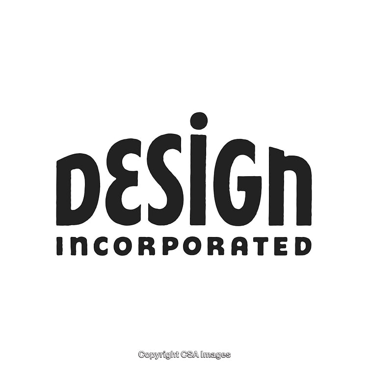 Creative Retro Black Typography Logo Featuring Stylized Design Elements
