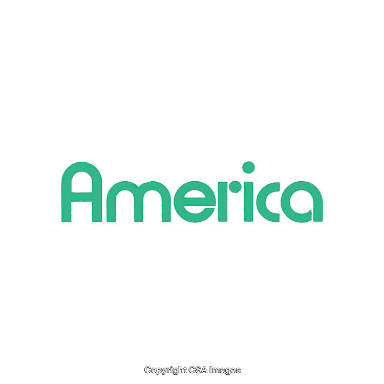 Minimalistic Green Text Logo Design Featuring the Word America