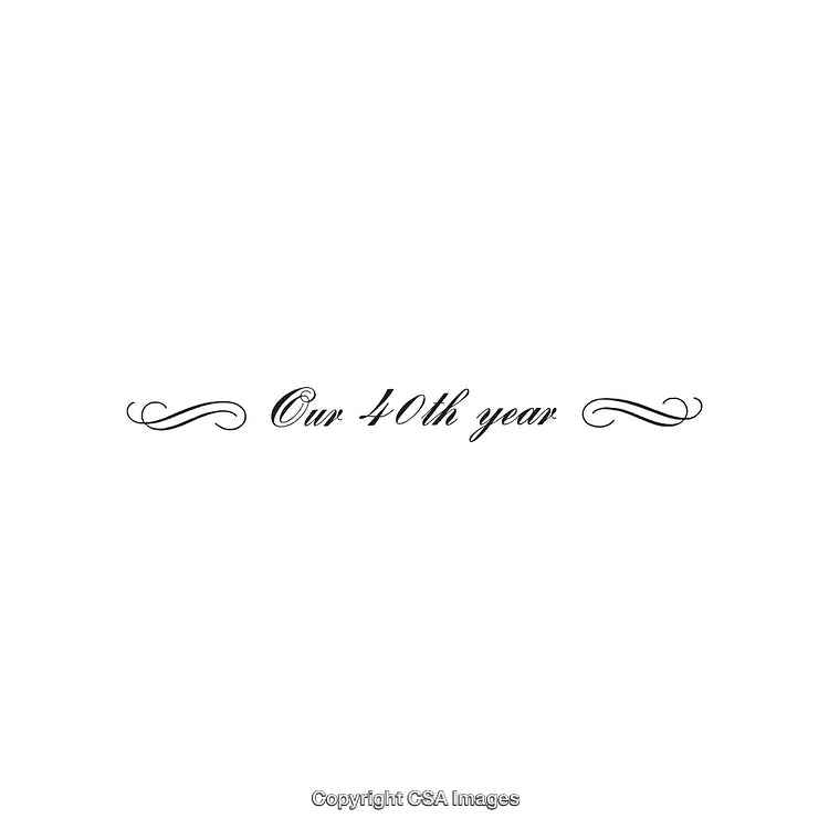 Elegant Calligraphic Text Logo Featuring Anniversary Edition Styles