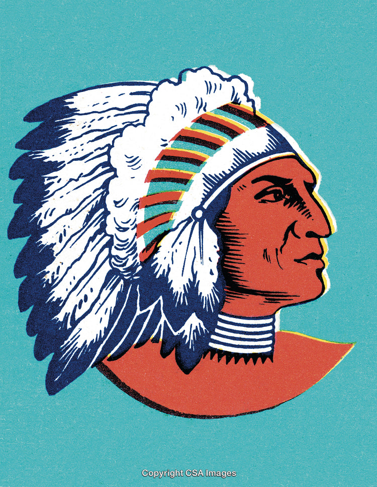 Portrait of a Native American Chief