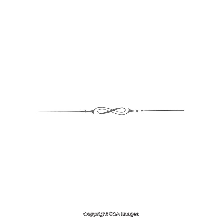 Elegant Decorative Line Divider with Stylish Swirl Design