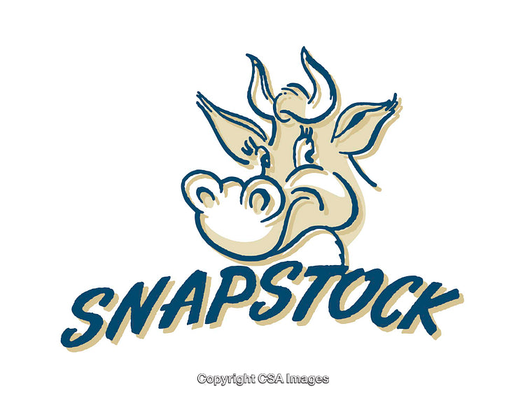 Playful Cartoon Illustration of a Smiling Animal with Bold Text Design