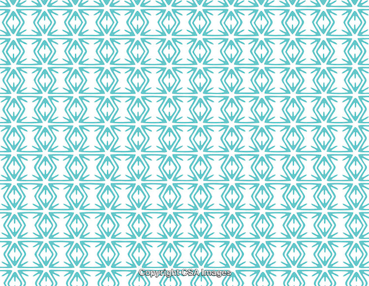 Abstract Geometric Pattern Featuring Blue and White Symmetrical Shapes