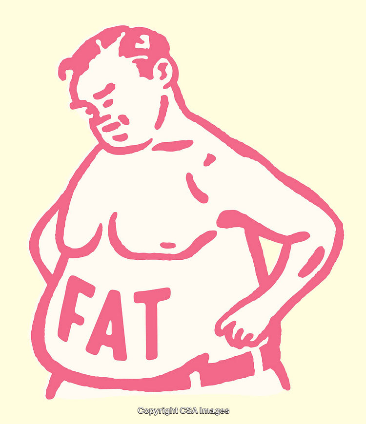 Retro Style Line Art of a Contemplative Character Design