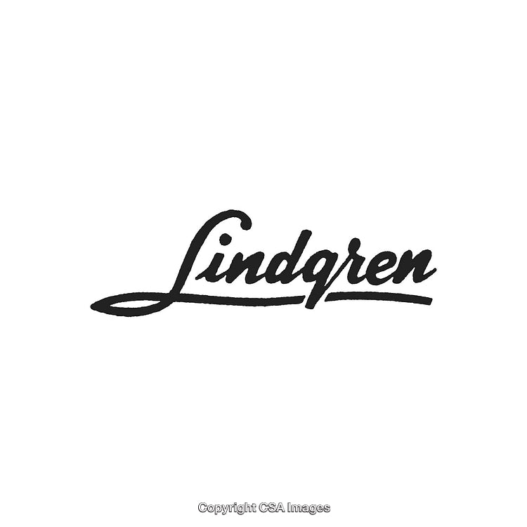 Stylized Handwritten Script Logotype on White Background
