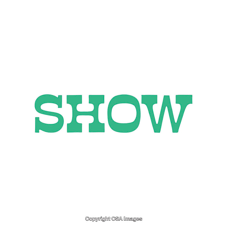 Green Stylized Text Design Centered on White Background
