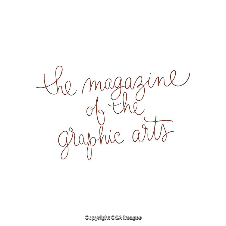 Elegant Handwritten Calligraphy Highlighting Graphic Arts in Monochrome Style