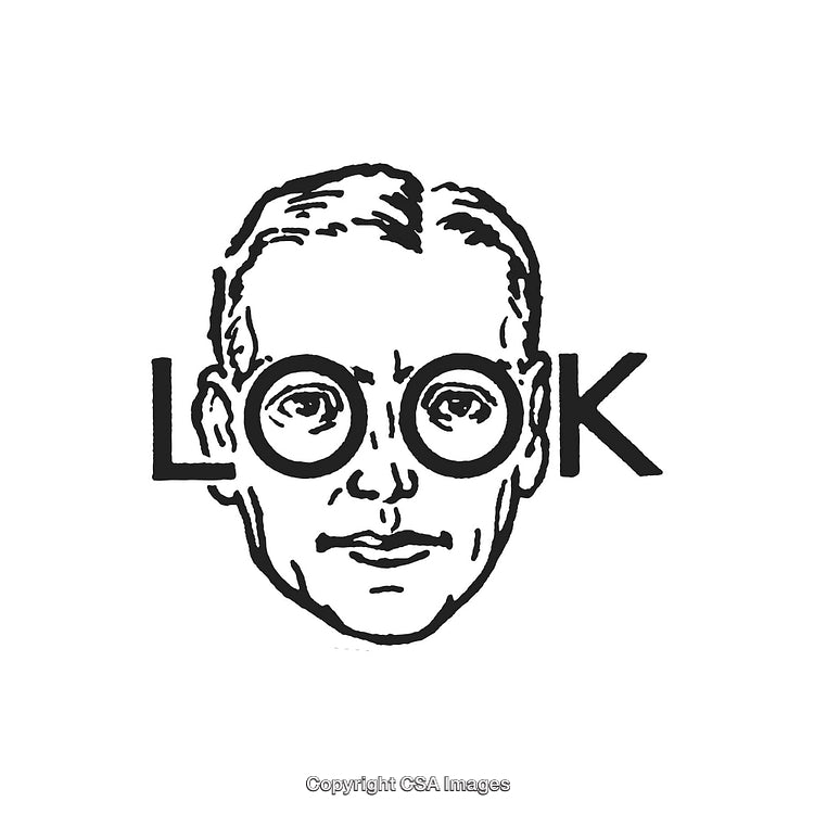 Retro Stylized Illustration of Artistic Visual Communication Concept
