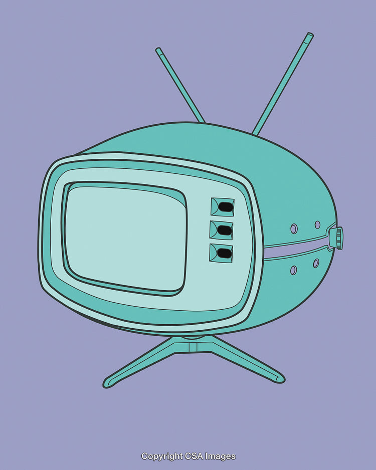 Mod Television Set