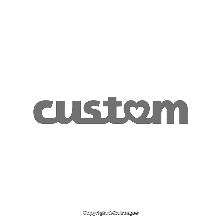 Stylish Custom Typography Logo With a Heart Symbol in Monochrome Design
