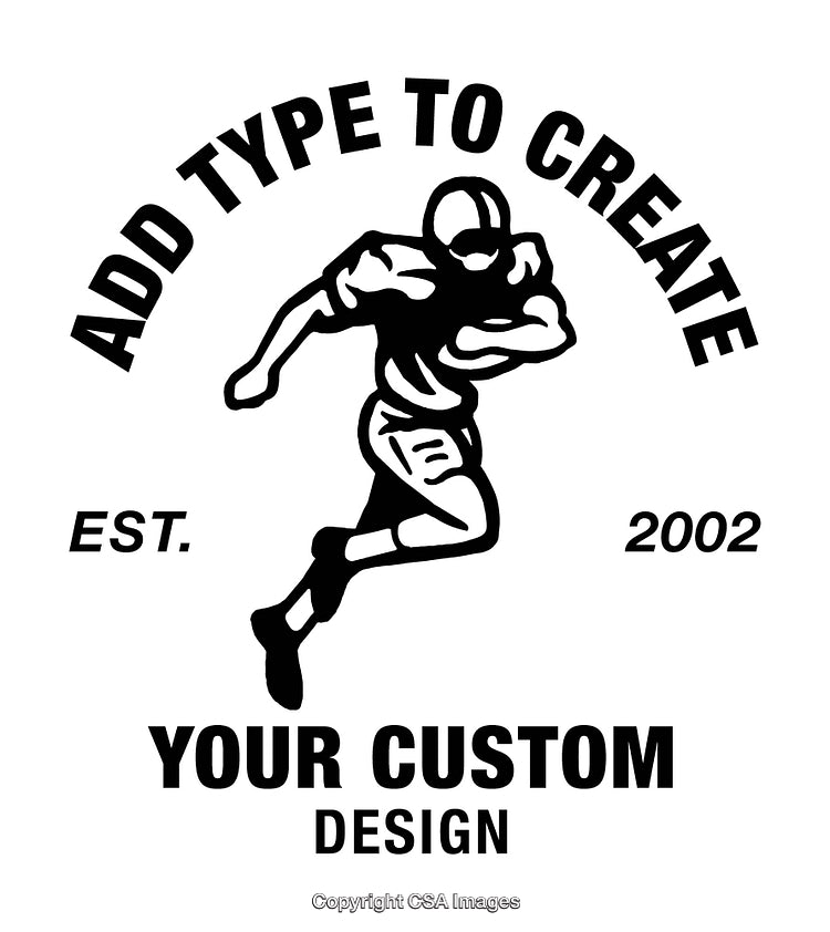 Football Player Design Format