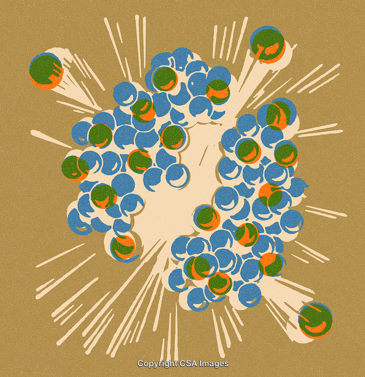 Dynamic Abstract Artwork of Bursting Circular Patterns in Playful Colors