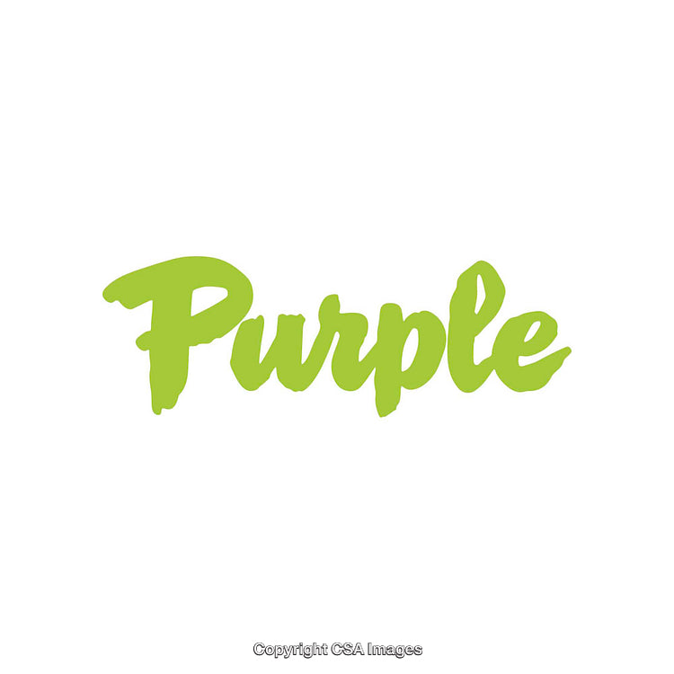 Green Text Illustration on White Background Featuring Creative Typography Art