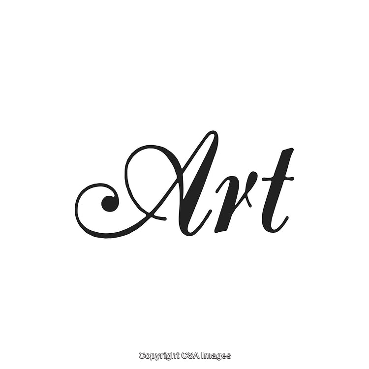 Elegant Artistic Calligraphy Text for Creative Design Projects on White Background