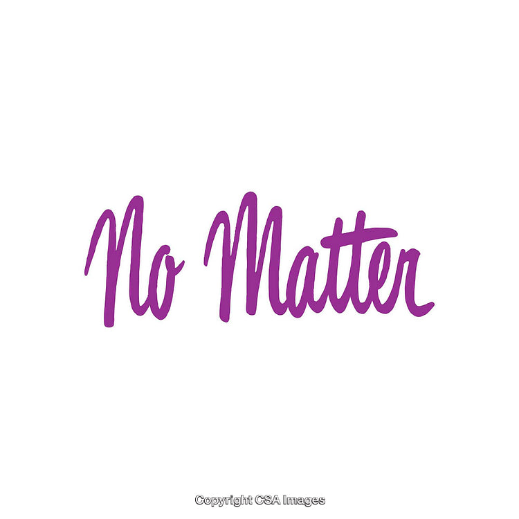Positive Motivational Text in Stylish Handwritten Purple Font and White Background