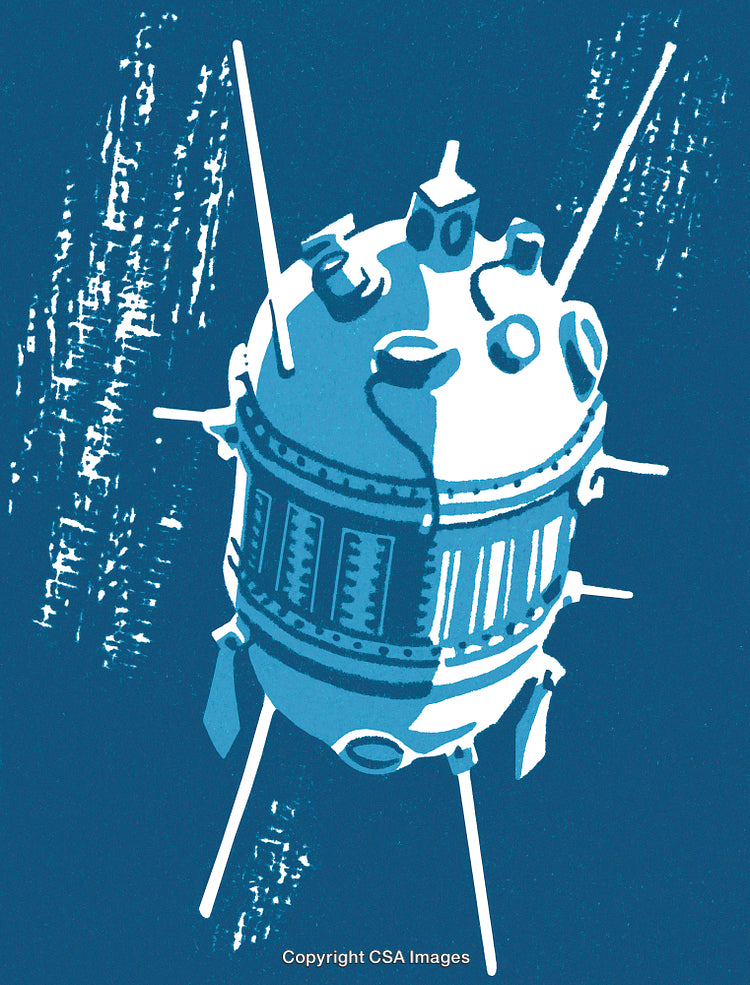 Satellite in Outer Space