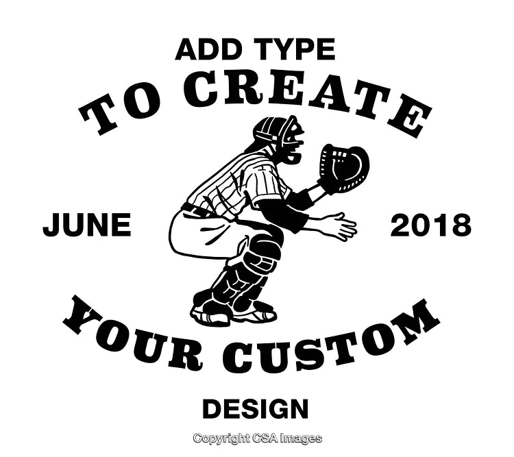 Baseball Catcher Design Format