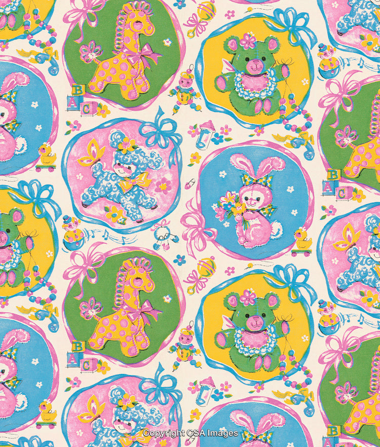 Cute Stuffed Animals Pattern