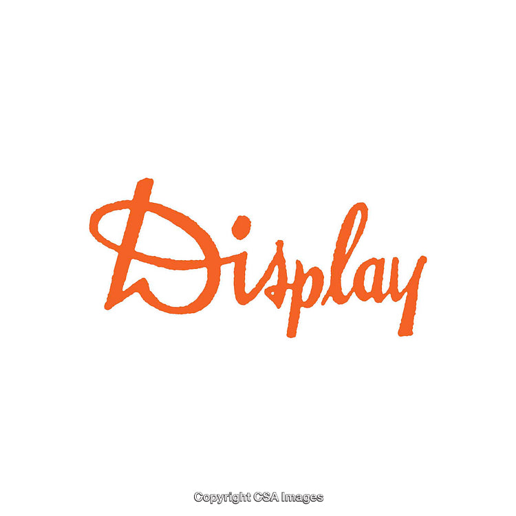 Handwritten Orange Script Logo on White Background for Creative Use